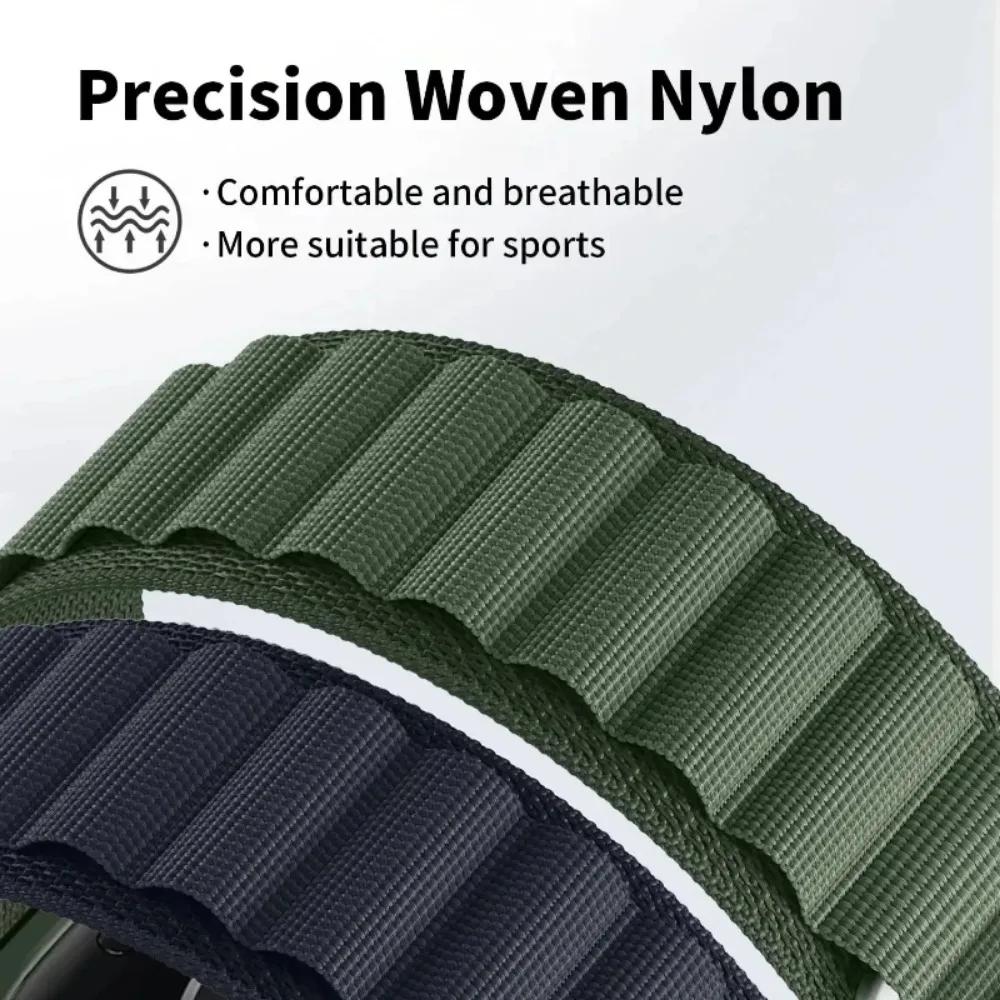 Alpine Loop Strap For Huawei Watch Fit 4/3 Nylon Adjustable Breathable Wristband For Huawei Watch Fit 4 Pro Bracelet Accessories