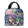 Custom Sailors Anime Moons Insulated Lunch Tote Bag for Women Men Bishoujo Resuable Thermal Cooler Bento Box School