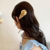 Summer Starfish Hair Clip Korean Style Weaving Style Barrette Straw Hat Hairpin  Hair Accessories