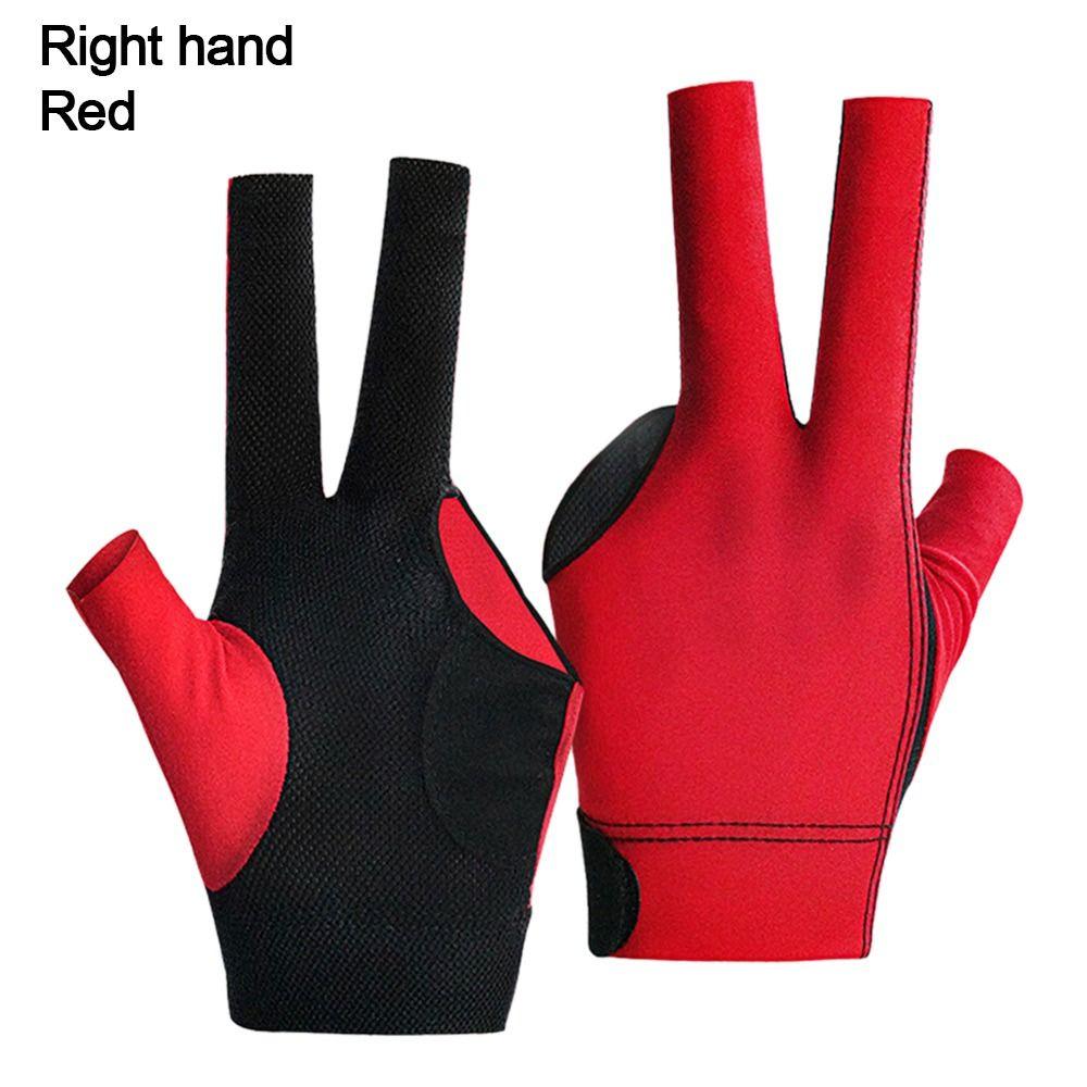 Three Fingers Snooker Glove Elastic Training Glove Durable Billiard Glove  Fitness Accessories