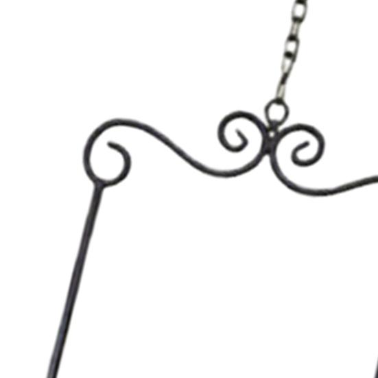 Metal Frame Hummingbird Swings And Perches Outdoor Wild Bird Perch with Wooden Dowel And Hanging Chain for Trunk Lawn Patio Garden