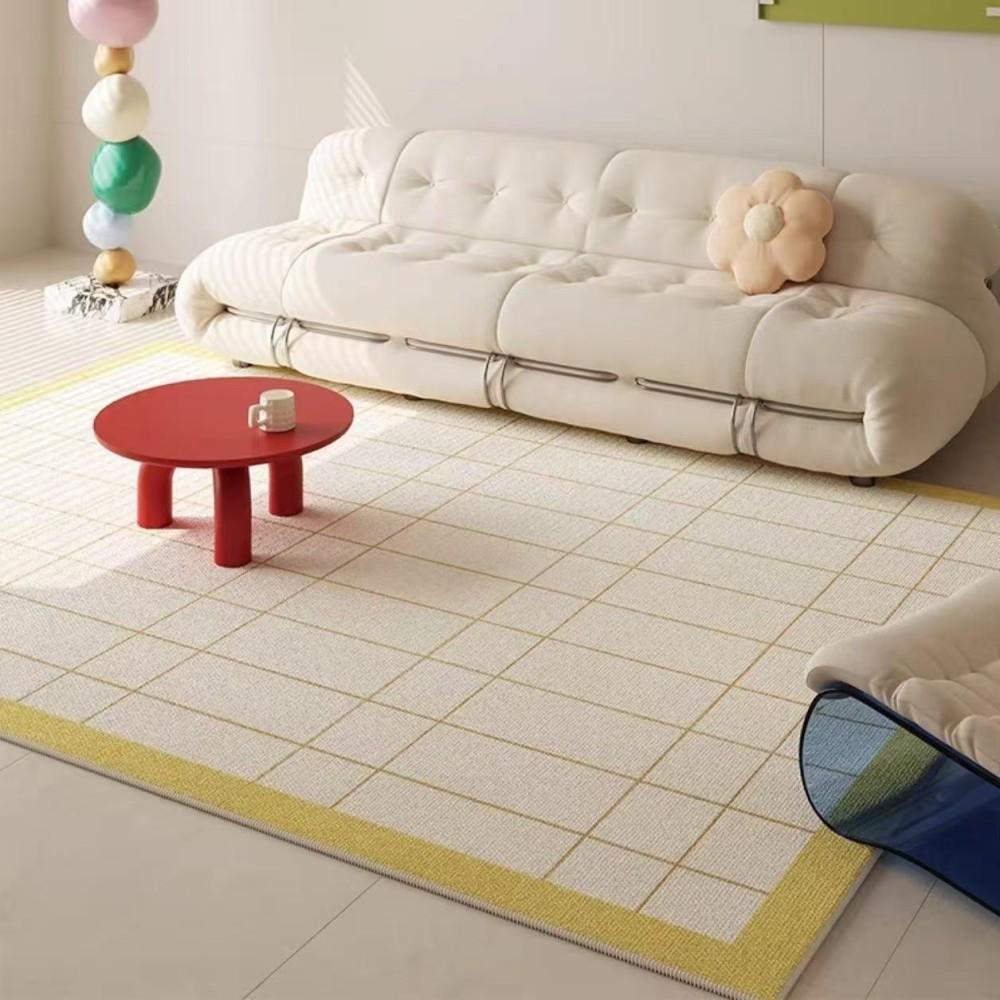 

Crystal Velvet Dopamine Rug, Minimalist Luxury Living Room & Bedroom Sofa Throw, Non-Slip Mat 100x160CM (3.3X5.3FT
