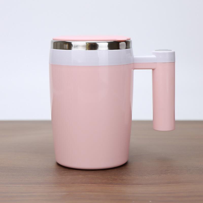 Automatic Stirring Cup Electric Shaker Bottle USB Rechargeable Magnetic Coffee Cup Smart Insulated Tumbler