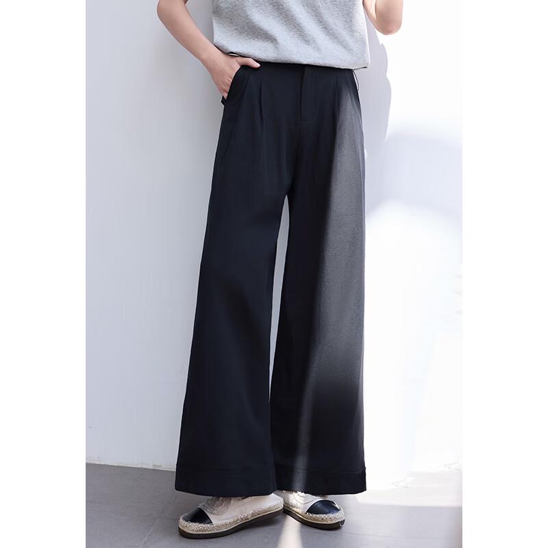 VICTORIA&VERA Women's Lightweight Straight-Leg Casual Pants V9015K02