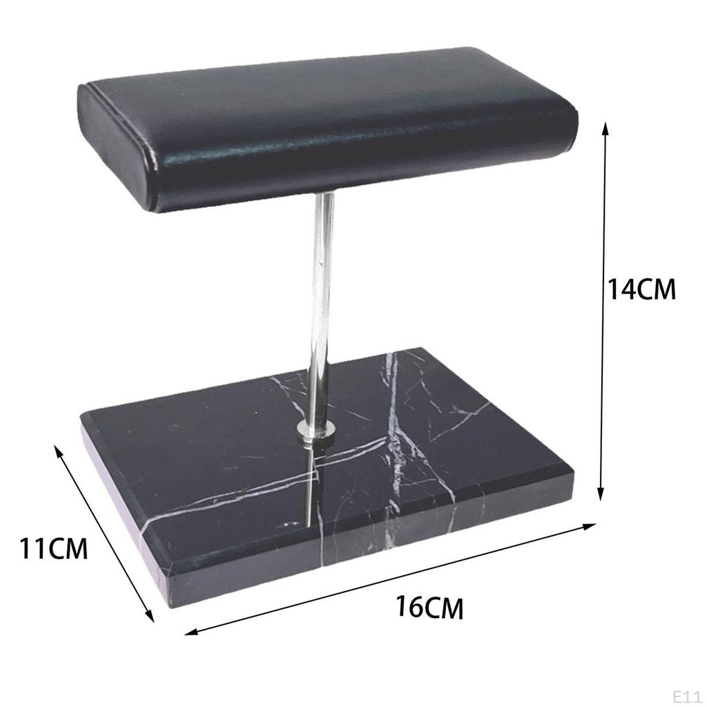 Elegant Watch Holder with Marble Base for Jewelry Organization