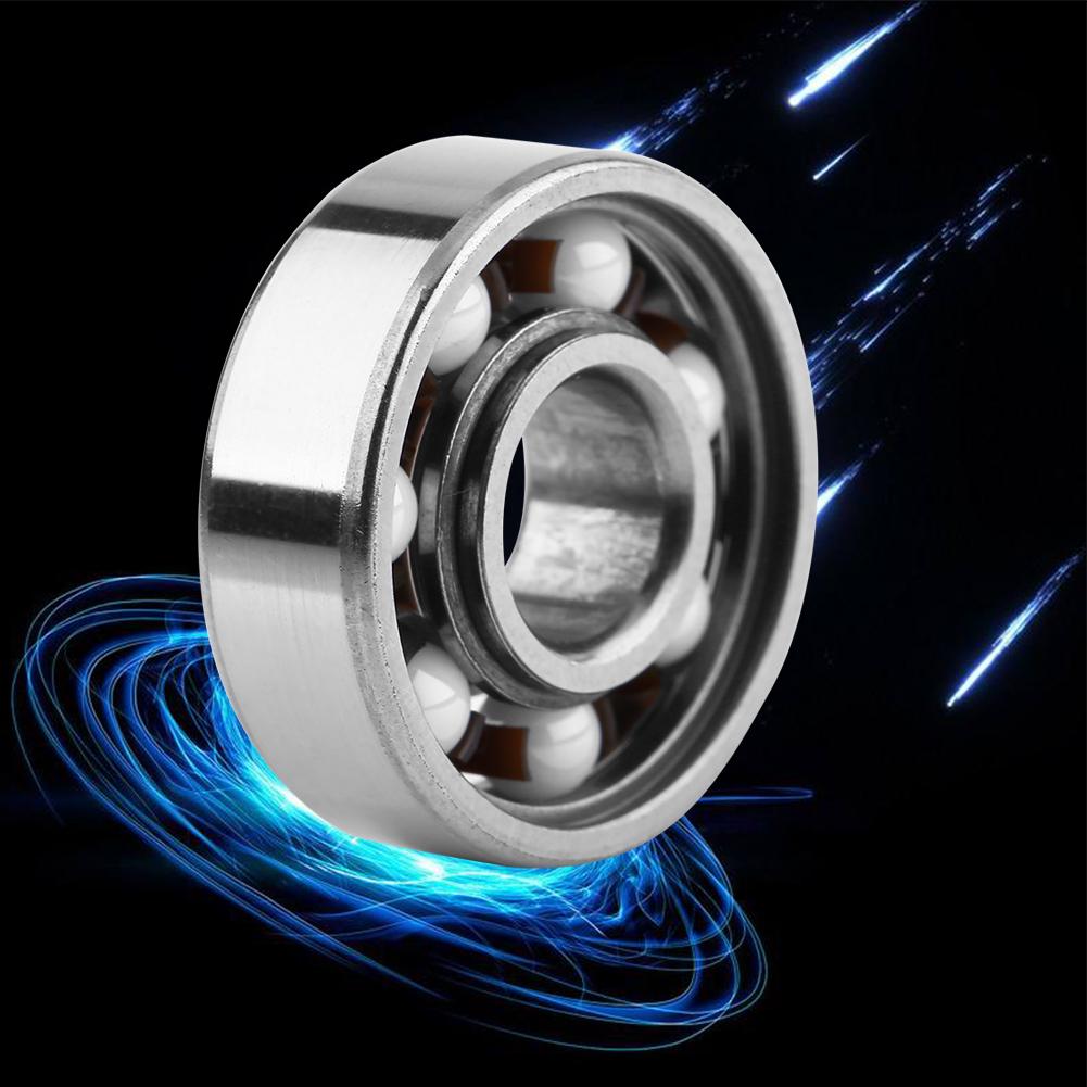 1pc Miniature 608 Hybrid Ball Bearing Ceramic Balls for Fingertip Toys Spinner 8*22*7mm