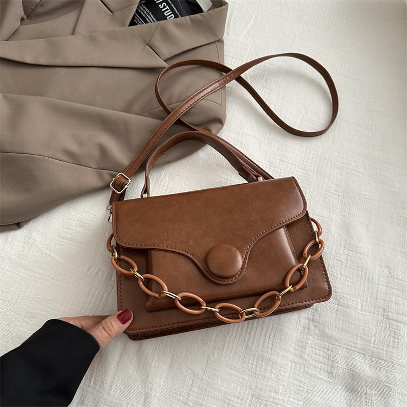 

New 2023 Korean Fashion Single Shoulder Bag For Women Trendy Casual Daily Bag світло-коричневого кольору