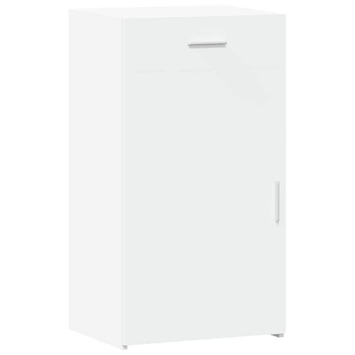 VidaXL White Buffet 50x42.5x93 Cm Engineered Wood, Cabinet, Sideboard, Storage Cabinet, Cupboard, 846292