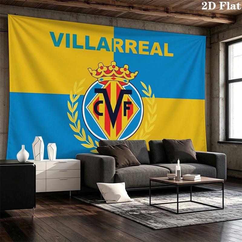Villareal Wall Tapestry Aesthetic Wall Hanging Printed Fabric Blanket Decorative Tapestries for Bedroom Living Room Home Decor