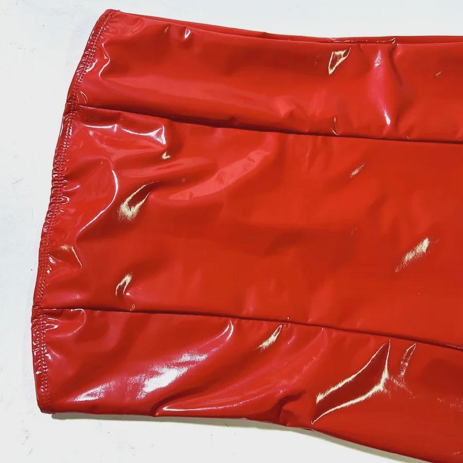 2024 Jesień/Zima Błyszcząca Seksowna Sukienka Tube Top z Odkrytymi Plecami dla Kobiet - Styl Europejski i Amerykański