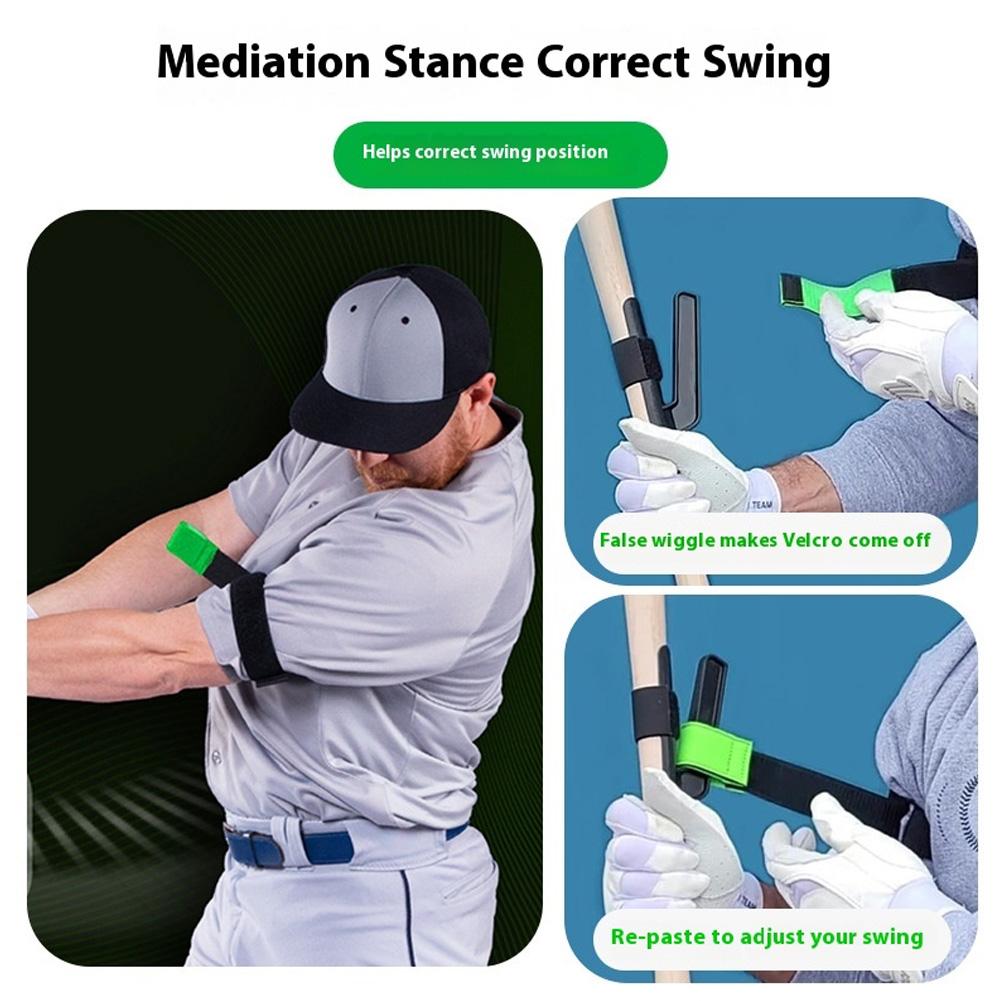 Baseball Swing Trainer Bands Training and Batting Hitting Equipment Batting Swing Strap for Baseball Players Softball Beginner