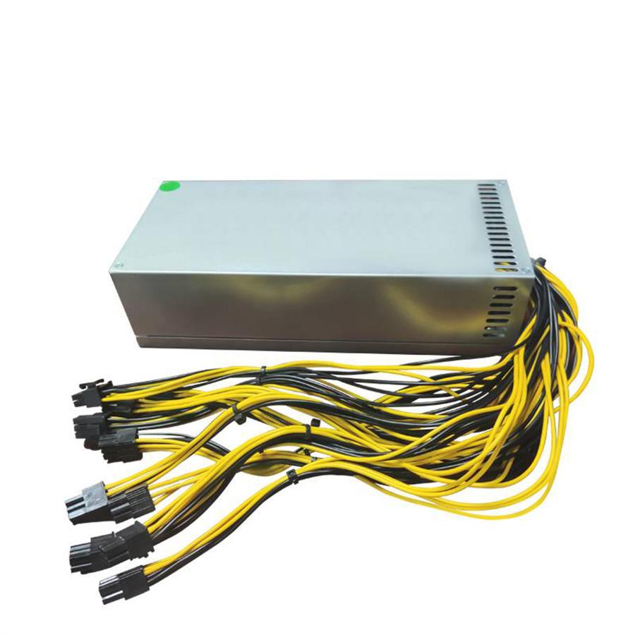 1800w GPU PSU Mining Power Supply Server for Ethereum BTC 10x6PIN 2U 175-240v