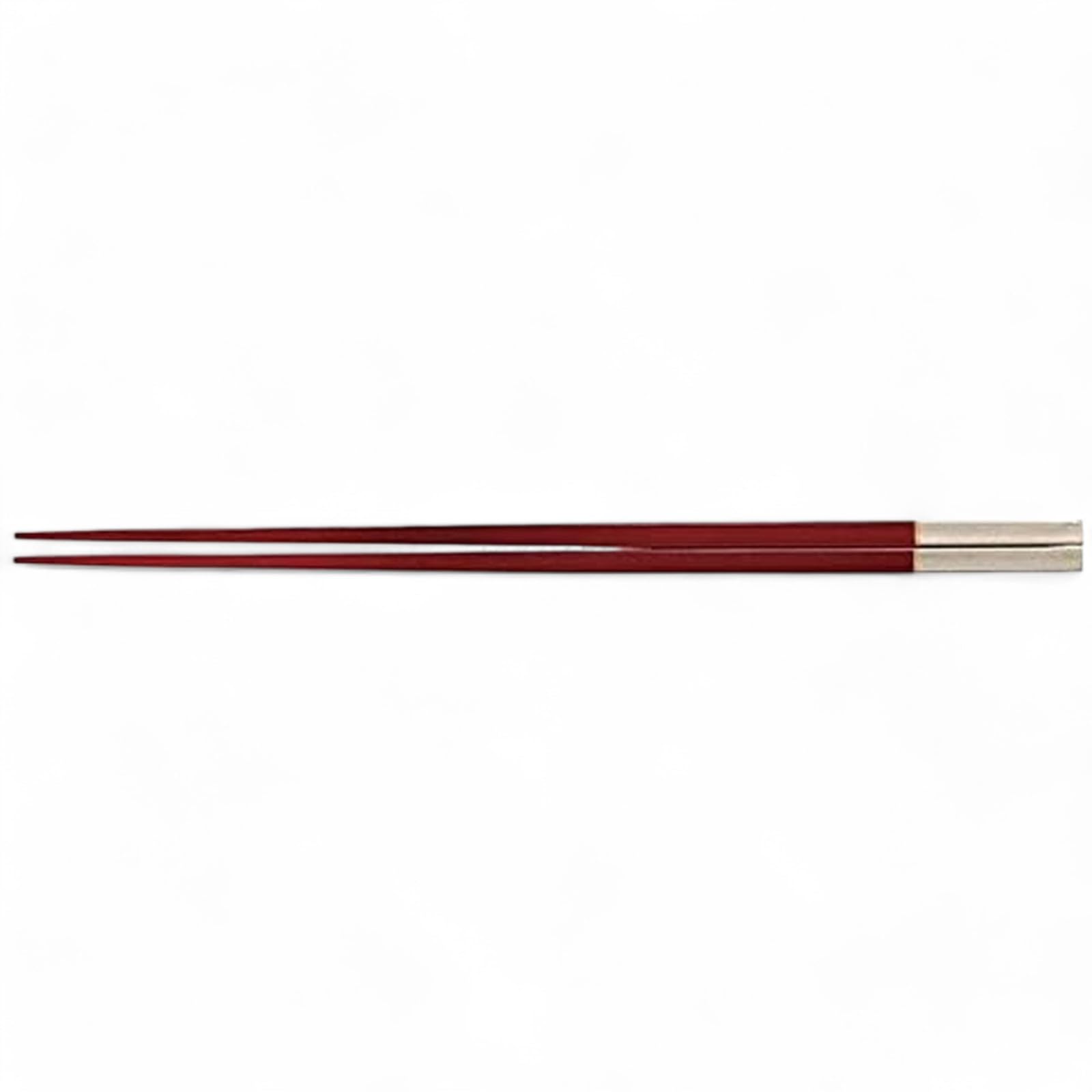 

Chopsticks PBT slim square finish Made in Japan Dishwasher safe J-kitchens (Hashi) 23.5cm silver/red