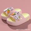 Summer Children's Cartoon Slippers for Boys and Girls, Non-slip Soft-soled Home Indoor and Outdoor Wear Kids' Slide Sandals