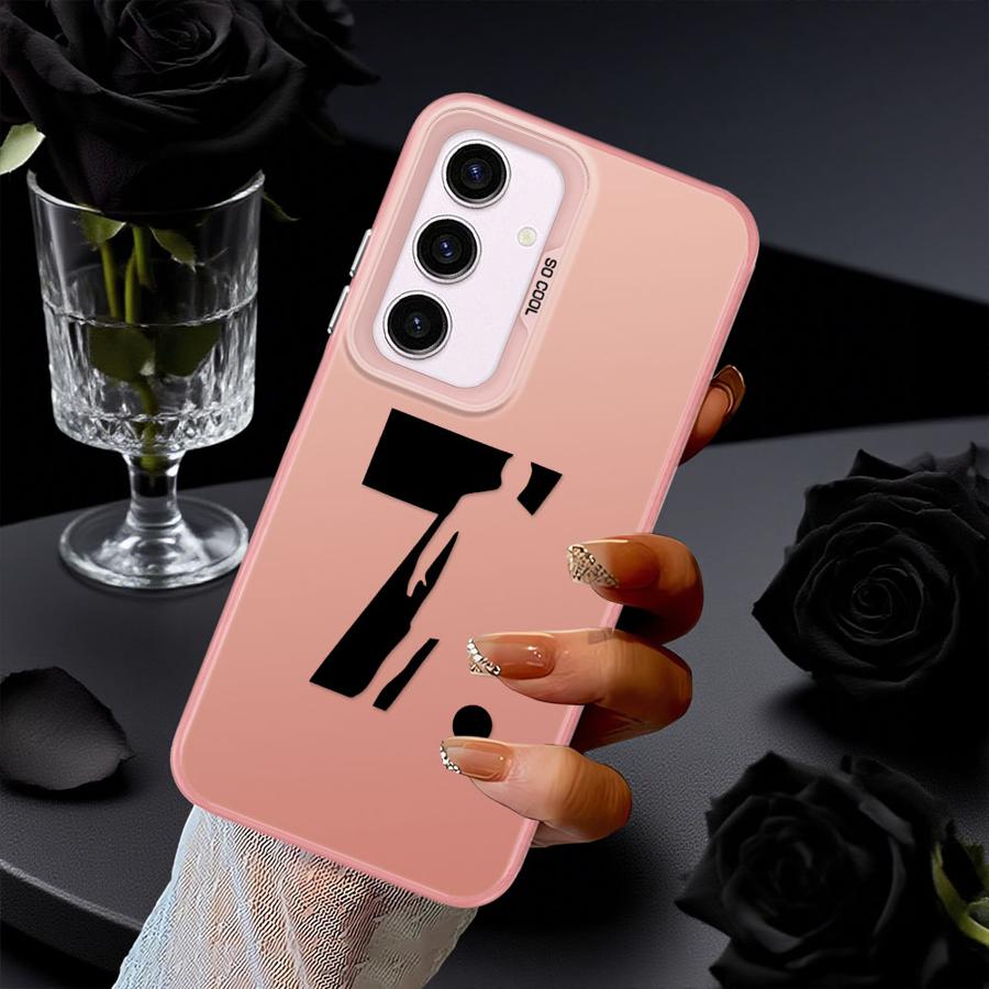 Cartoon Football Number 7 10 Case for Samsung Galaxy A54 A23 A71 A25 A73 A13 A32 A36 A16 A34 A17 A52 A12 A72 A14 A56 Phone Cover