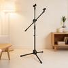 Universal Retractable Microphone Tripod for Live Streaming, Stage Performance & Mobile Phone
