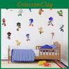 Pattern Self Adhesive Wall Sticker Background Decor For Bedroom Kid