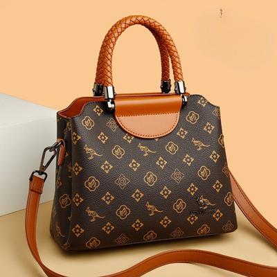 Borsa a Mano di Lusso da Donna, Borsa Grande Capacità da Donna per Madri di Mezza Età, Borsa a Tracolla