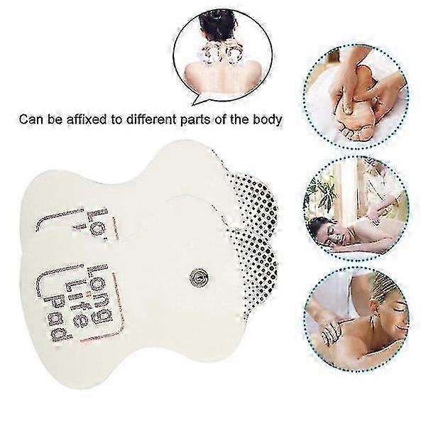 10x electrode replacement for Omron Massagers Long Life Pad 10 pcs