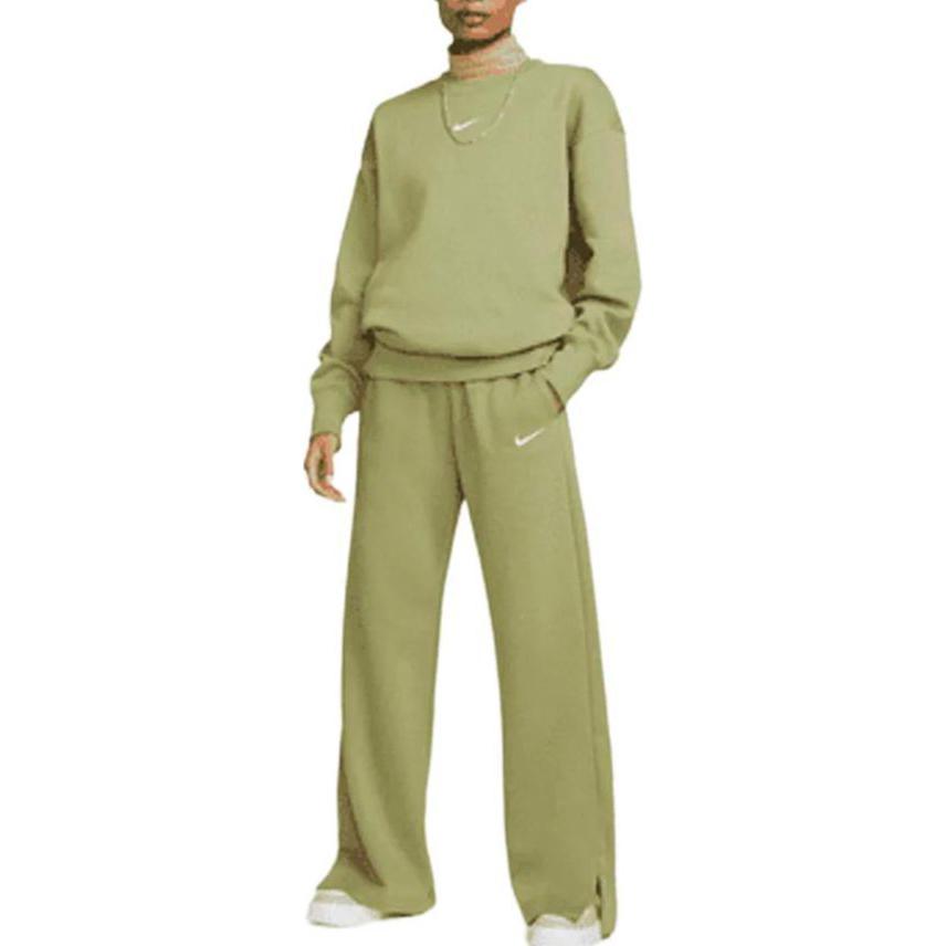 New Nike Sweatshirt Women's Outdoor Green DQ5734-334