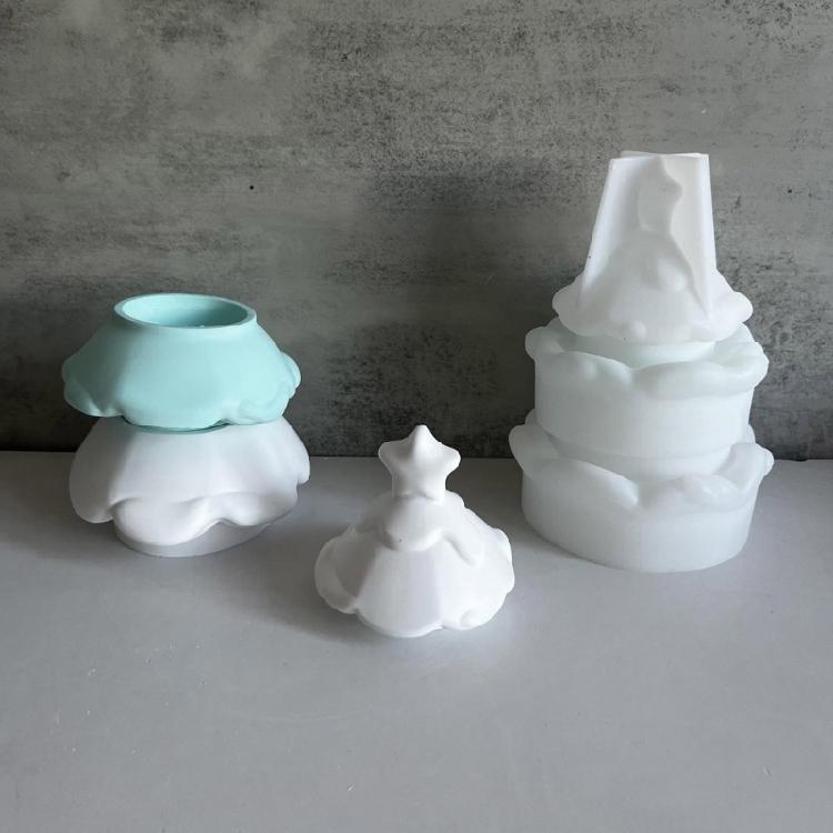 Convenient Christmas Adornment Keeper 3 Stack Mold Accessory for Sorting and Preserving Seasonal Tree Embellishments