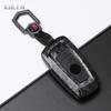 Abs Carbon Fiber Style Car Key Case Cover For Bmw 1 3 5 7 Series X1 X3 X4 X5 F10 F15 F16 F20 F30 F18 F25 M3 M4 Accessories Fob