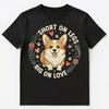 Cute Corgi Graphic With Motivational Slogan Unisex T-Shirt