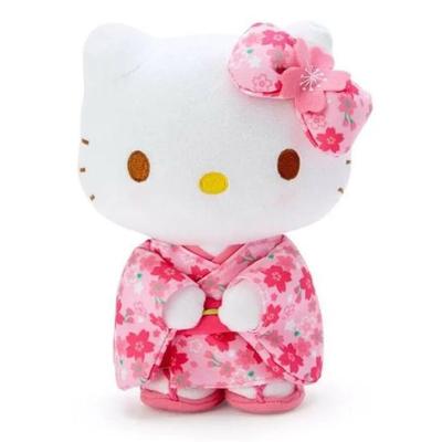 Sanrio Characters Hello Kitty Sakura Kimono Plush (S Size)
