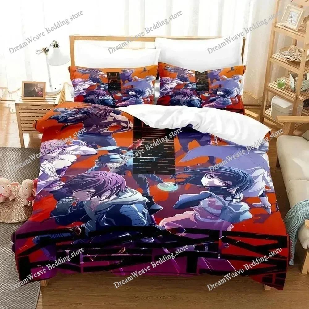 3D Printed Anime Akudama Drive Bedding Set Duvet Cover Bedroom Comforter Single Twin King _Size Quilt Cover Home Textiles