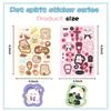 8 Cartoon Colorful Dream Collage Hands-on DIY Mobile Phone Case Laptop Decoration Waterproof Stickers