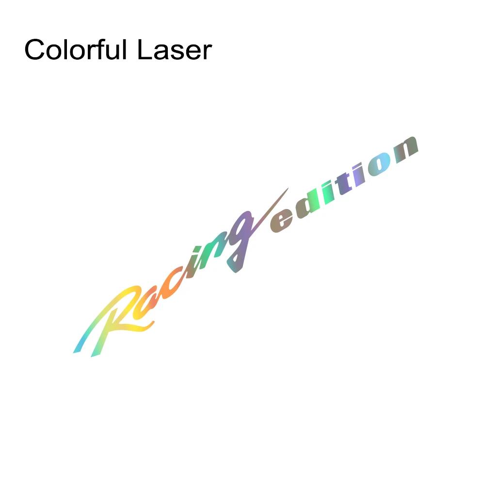 Car Windshield Sticker Racing Edition Vinyl Decal Waterproof Motorsport Graphics Truck Body DIY Decoration Sticker Accessories