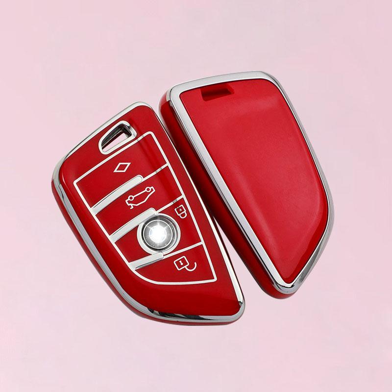 TPU Car Key Cover Case Fob for BMW M3 M4 M5 M8 X3M X5M X1 X4 X5 X6 IX3 Z4 I4 2 Series 4 Series 5 Series 8 Series 6 GT 320i 440i