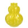Hestia Curved Small Yellow Confetti Vase