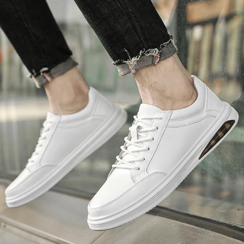 Модные мужские туфли из натуральной кожи — фото 6