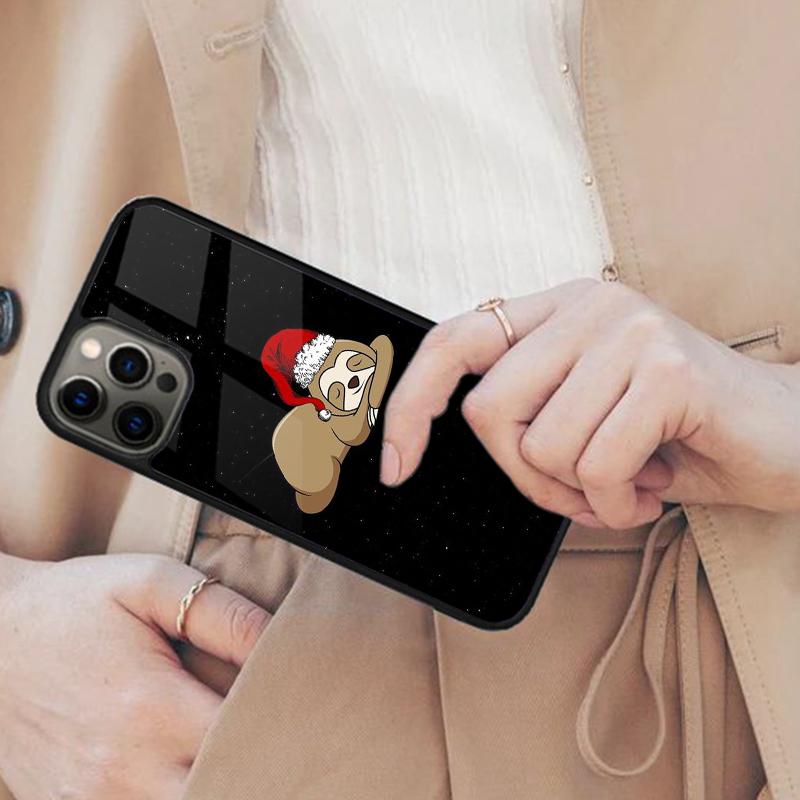 Cute Lazy Sloth Sleep Magnetic Phone Case For APPLE iPhone 17 Air 16 14 13 12 Pro Max 15 Plus Wireless Charge With MagSafe Cover