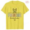Frenchie Mom T Shirt for Women French Bulldog Dog Graphic Tops Summer Casual Short Sleeve Tees Harajuku Ulzzang Female Clothing