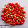 3D Fruit/Animal Enamel Charms For Jewelry Making Supplies Cherry Pea Lobster Corn Pendant Charm DIY Earrings Keychain Materials