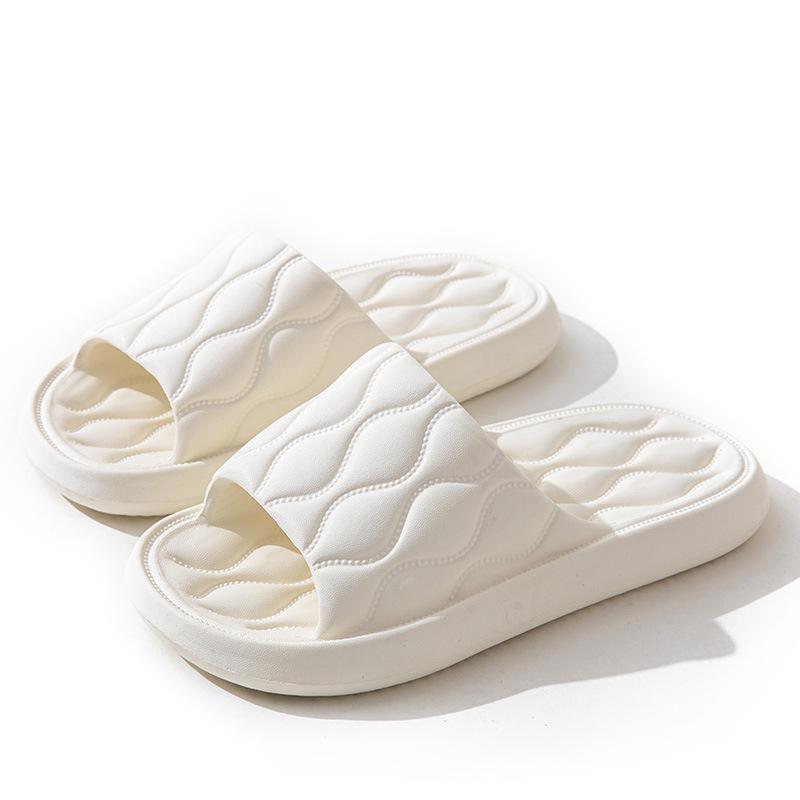 Non-Slip Thick Sole Summer Slippers for Men and Women - Comfortable Indoor Bathroom Footwear