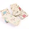 4PCS 40x40CM Floral Printed Cloth Napkins Japanese Style Dinner Dish Towel Wedding Restaurant Bar Table Mat Serviette De Table