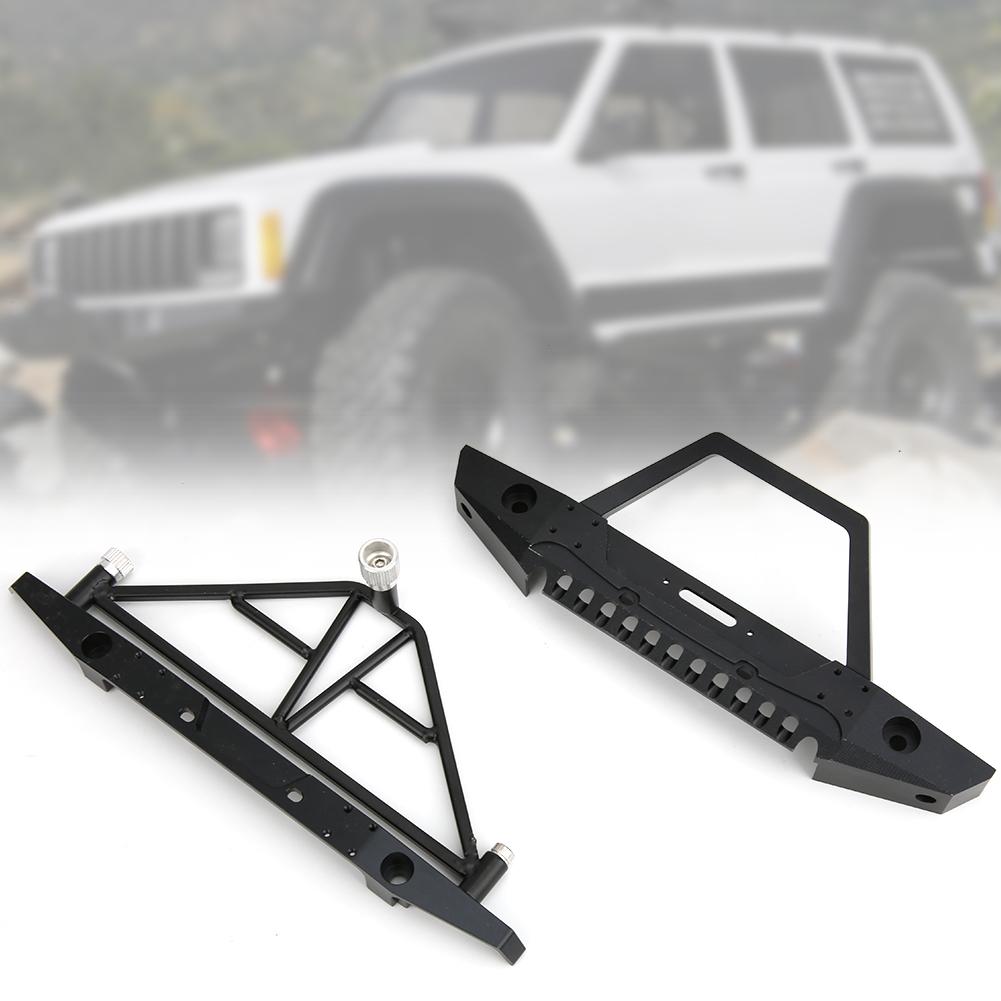 Metal RC Car Front Rear Bumper Accessory Fit for Axial SCX10 90046 1/10 RC Car