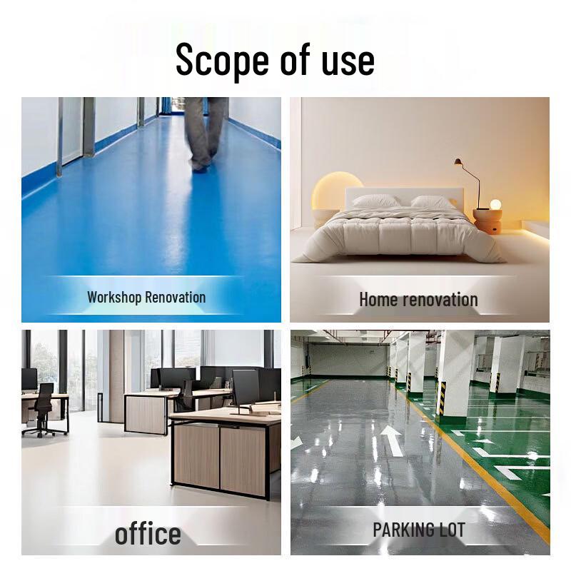 Wear-Resistant Water-Based Epoxy Resin Floor Paint