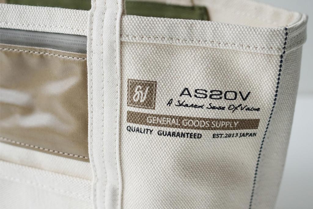 ASSOB Alberton Canvas Tote, Stainless Steel, Chocolate, ASV-181903-CH