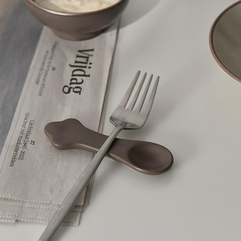 Shie spoon rest chopstick rest KQ-1514A Fog