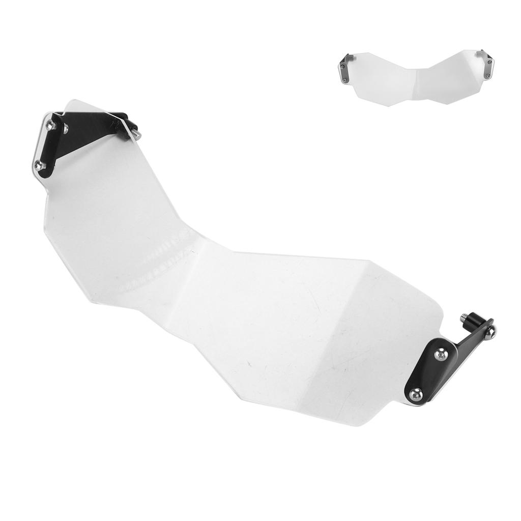 Motorcycle Front Headlight Lens Protective Cover Crashproof Transparent Replacement for TRIUMPH
