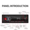 New Car Radio Bluetooth 1Din MP3 Player FM AUX TF Radio Stereo The Car-Finding Function of The Mobile APP and Voice Assistant 12V Bluetooth Hands-free