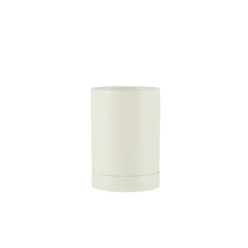 Qianxing Ceramic Double-Barrel Utensil Holder