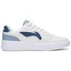 Li Ning Sycee Slip Resistant Cushioning Abrasion Resistant Height Increasing Low top Skateboard Shoes Men's White Blue AGCT339-4