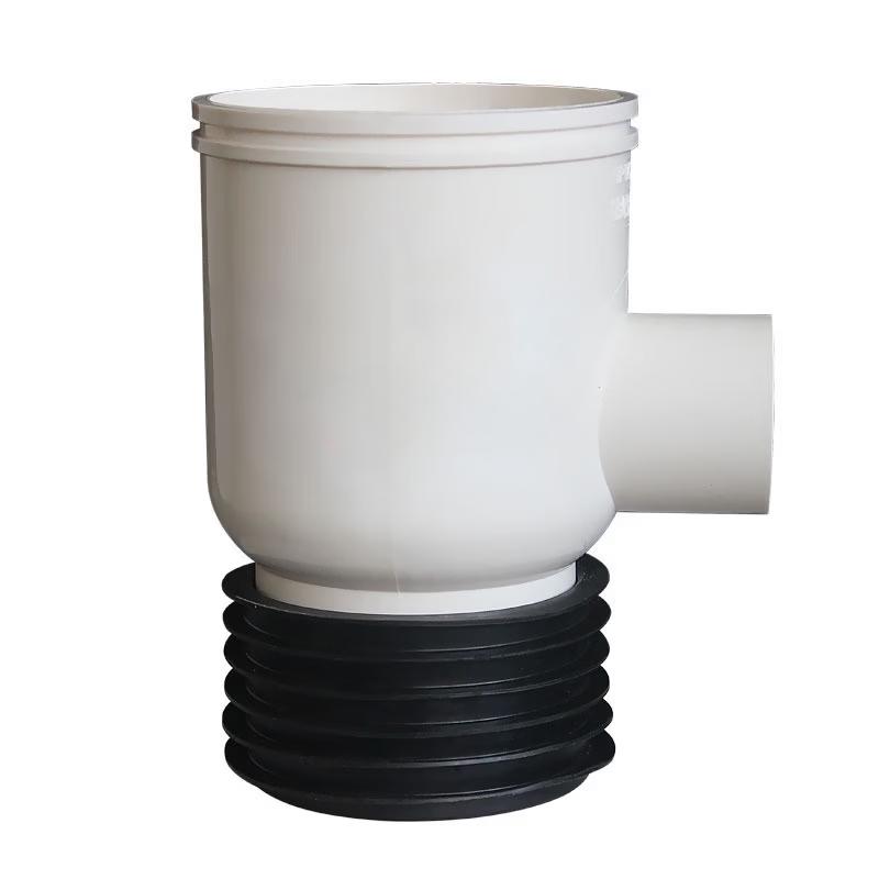 PVC Telescopic Tee for Cast Iron to PVC Pipe Connection