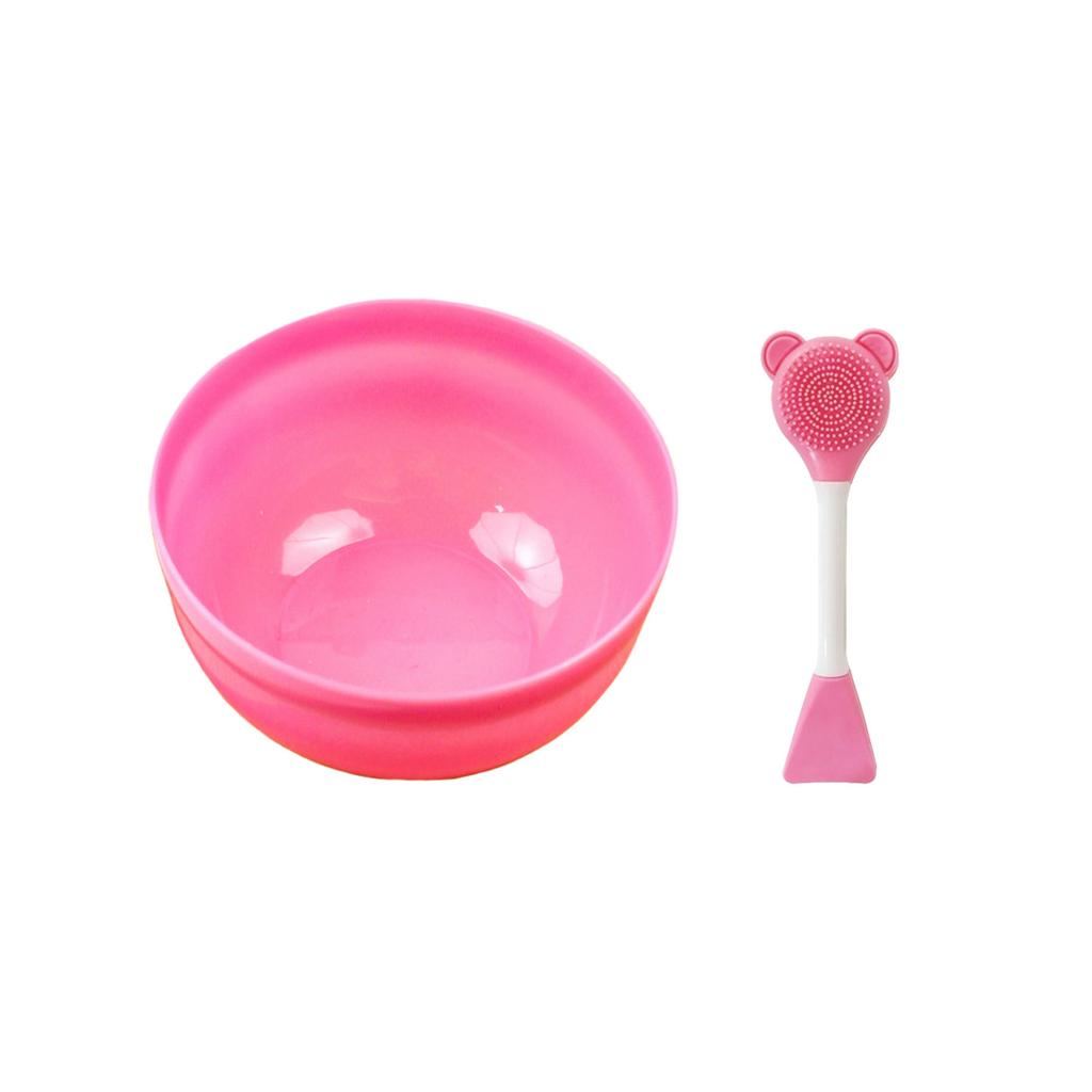 DIY Beauty Mask Tool Mask Bowl Set Plastic Mask Stick Mixing Bowl Beauty Bowl Spa Beauty