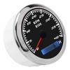 85mm Boat Pointer Tachometer Red Backlight Stainless Steel IP67 Universal for Car TruckBlack